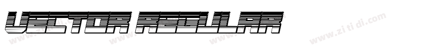 Vector Regular字体转换